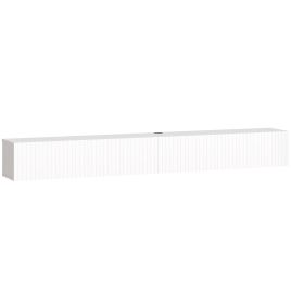 SHREWSBURY 80 cm Wall Mounted Floating TV Stand with Cable Management for TVs up to 72 Inches - White