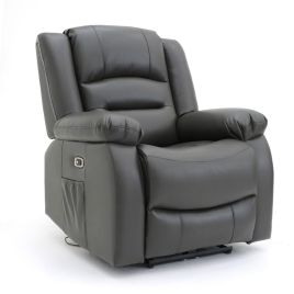 Mark Electric Recliner Armchair - Grey