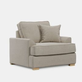 Armchair - HERITAGE Fabric - Light Beige