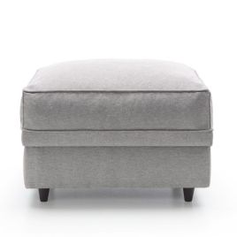 Darcie Footstool - Light Grey