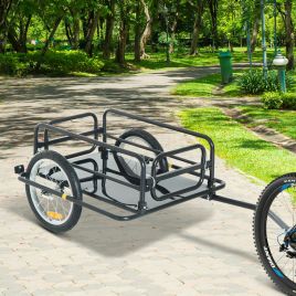 Folding Bicycle Storage Cargo Trailer