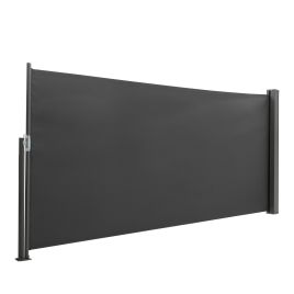 300cm Outdoor Patio Retractable Side Awning Balcony Sunshade Blind