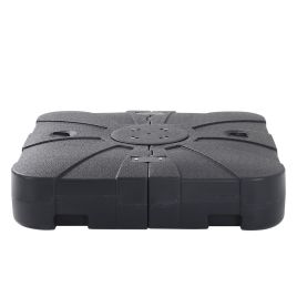 HDPE Square Plastic Outdoor Umbrella Stand Parasol Base