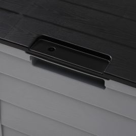 Waterproof Large Plastic Garden Storage Box with Wheels