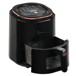 5L 1400W With Digital Touchscreen Air Fryer - Black