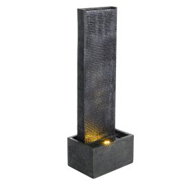 Outdoor Wall Standing Fountain Water Feature Fountain Stone