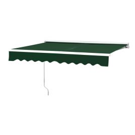 Green Retractable Patio Awning