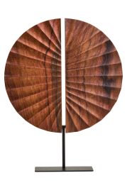 JORMERE Sculpture With Black Base - Brown