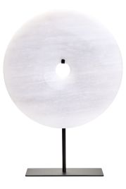 HAVERLYN Medium Round Marble Disc Sculpture - Assorted