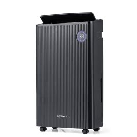 25L Home Dehumidifier with 4 Modes and Timer - Black