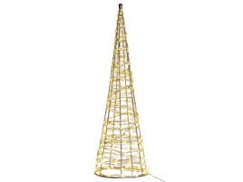 Mini Frost Outdoor LED Decoration Christmas Tree 57 cm - Silver