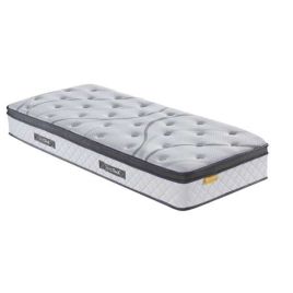 SleepSoul Luxuriously Soft Euro Top Pocket Springs Mattress - 3ft Single