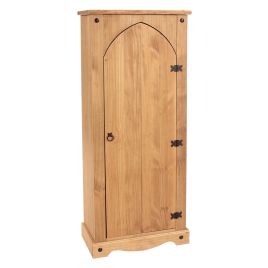 Classic Design Vestry Cupboard - Waxed Pine