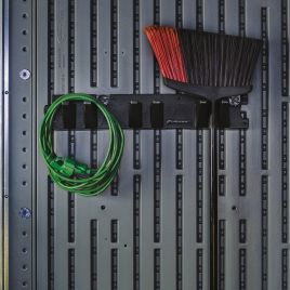 HEDRYN Outdoor Triple Hook Long Handle Tool Set of 2 - Black