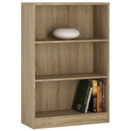 4 You Medium Wide Bookcase - Sonama Oak