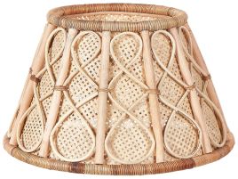 Rudolph's Joy Christmas Tree Collar Rattan - Natural