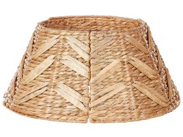 Frostwhisper Christmas Tree Collar Water Hyacinth - Natural