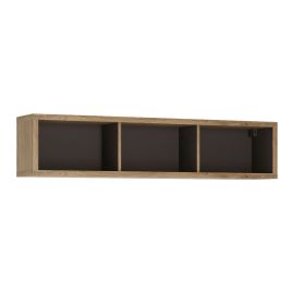 Shetland Wide wall shelf - Shetland Oak Finish