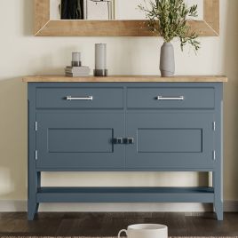 Ransley 2 Door Sideboard with 2 Drawers and Open Shelf - Blue
