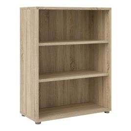 Prima Bookcase 2 Shelves in Oak - Oak