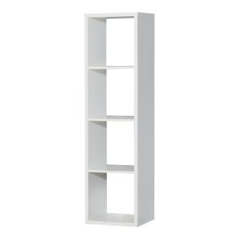 Phillips 3 Shelves Open Cube Storage Unit - Matt White