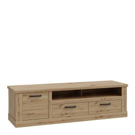 COMI 2 Drawer 1 Door Coffee TV Unit in Artisan Oak