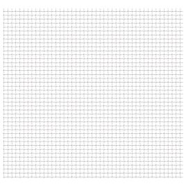 Crimped Garden Wire Fence Stainless Steel 50x50 cm 31x31x3 mm