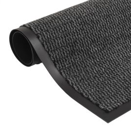 Dust Control Mat Rectangular Tufted 80x120 cm Anthracite