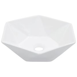 Wash Basin 41x36.5x12 cm Ceramic White