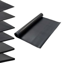 Floor Mat Anti-Slip Rubber 1.2x2 m 6mm Smooth