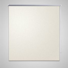 Roller blind blackout 80 x 175 cm off white