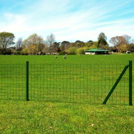 Euro Fence Steel 25x0.8 m Green