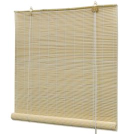 Natural Bamboo Roller Blinds 120 x 160 cm