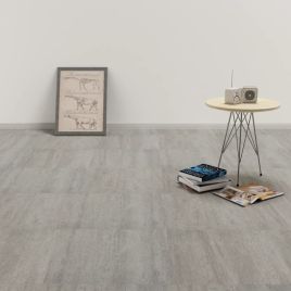 Self-adhesive PVC Flooring Planks 5.11 sqm Grey Stippled