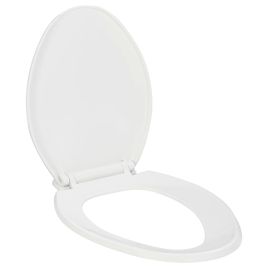 Soft-close Toilet Seat with Quick-release Design White