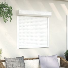 Roller Shutter Aluminium 100x100cm White