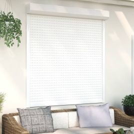 Roller Shutter Aluminium 140x150cm White