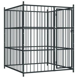 Outdoor Dog Kennel 150x150x185 cm
