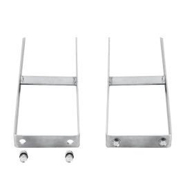 Fence Ground Spikes 2 Pcs for WPC Fence Steel 40cm