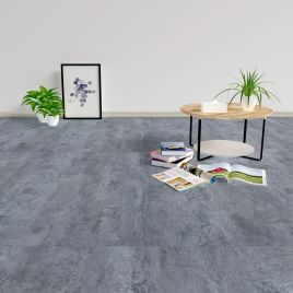 Self-adhesive Flooring Planks 5.11 sqm PVC Grey Marble