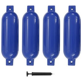 Boat Fender 4 Pcs Blue 51x14cm
