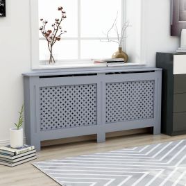 Radiator Cover Anthracite 172x19x81.5 cm MDF