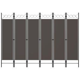 6-Panel Room Divider Anthracite 240x180 cm