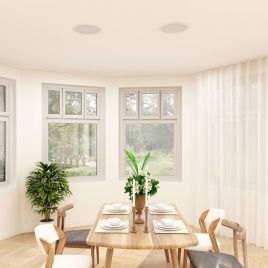 Built-in Wall and Ceiling Speakers with Tweeter 2 pcs 360 W