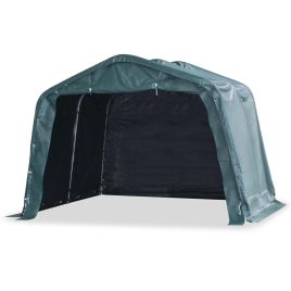 Removable Livestock Tent PVC 550 g/m2 3.3x3.2 m Dark Green