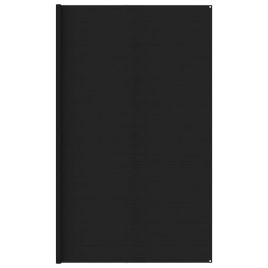 Tent Carpet 400x400 cm Black HDPE