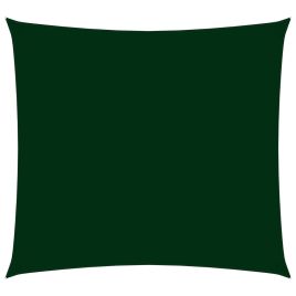 Sunshade Sail Oxford Fabric Square 2.5x2.5 m Dark Green