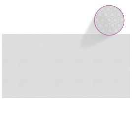 Floating PE Solar Pool Film 732x366 cm Grey