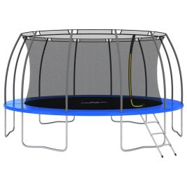 Trampoline Set Round 488x90 cm 150 kg