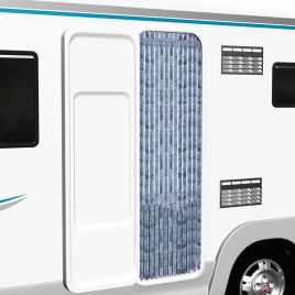 Insect Curtain Silver 120x220 cm Chenille